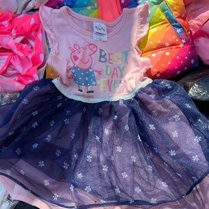Peppa pig dress size 2T